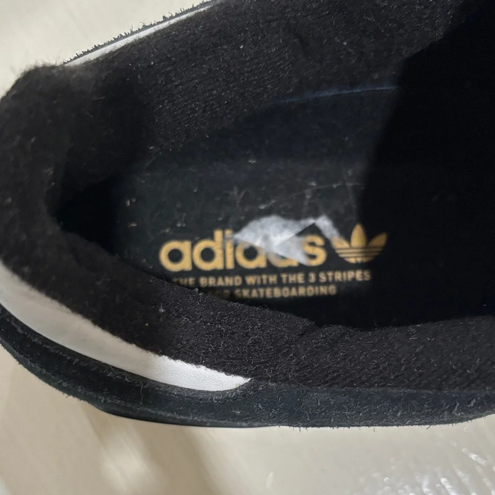 adidas Black White Gum Classic Samba Sneakers - Picture 6 of 8